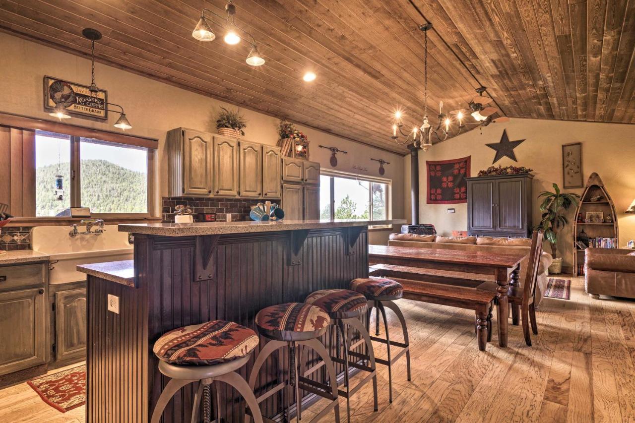 Cripple Creek Mountain Getaway With Hot Tub And Views! Villa Exterior photo